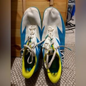 Hoka One One Kids Blue and White Sneakers